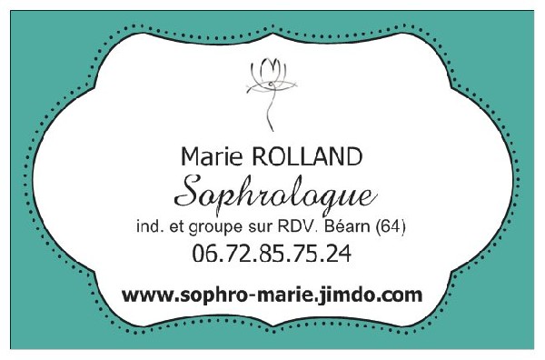 Marie ROLLAND, Sophrologue Jurançon